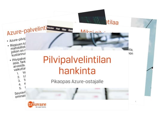 Pilvipalvelintilan hankintaopas
